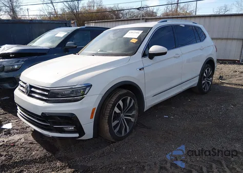 2020 Volkswagen Tiguan 2.0T Sel Premium R-Line из США, поврежденный, VIN 3VV4B7AX6LM127192